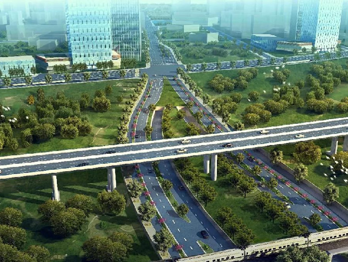 杭州市錢江世紀城亞運村片區(qū)市政基礎(chǔ)設(shè)施建設(shè)工程(一期)——奔競大道(鴻寧路—緯五路)工程